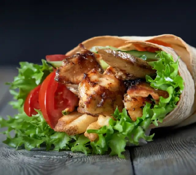 Tavuk döner dürüm